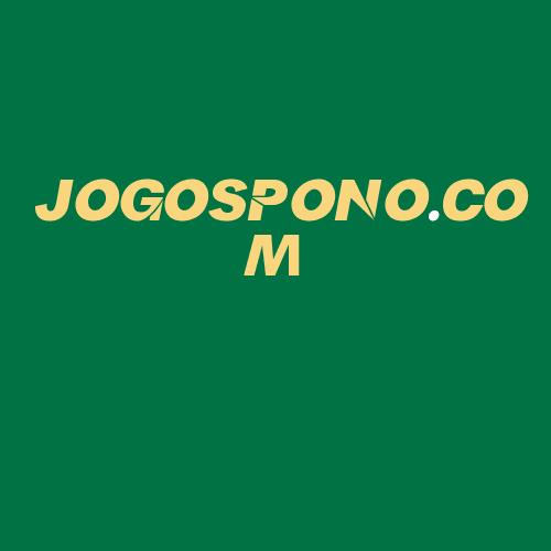 Logo da JOGOSPONO